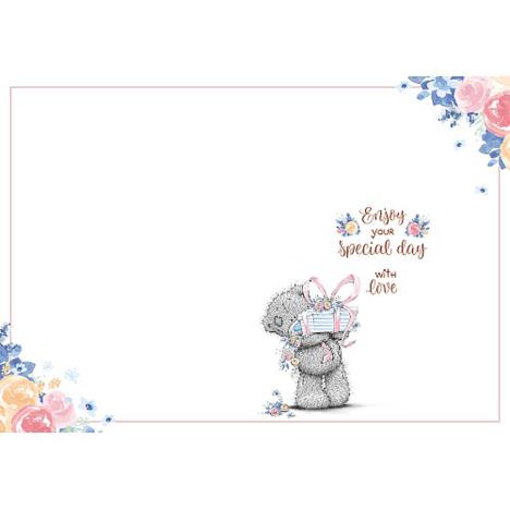 Tatty Teddy with Flower Box Me to You Bear Mother's Day Card Extra Image 1